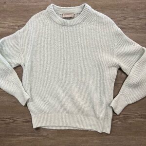 Everlane Alpaca Crewneck Seafoam Green Sweater Size Medium